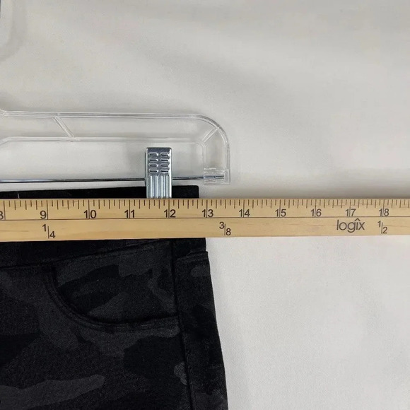 TRACTR VERNA MID RISE PULL ON SKINNY PONTE PANTS CAMO 14 - Picture 11 of 11